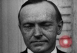 Image of President Calvin Coolidge United States USA, 1925, second 21 stock footage video 65675054641