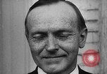 Image of President Calvin Coolidge United States USA, 1925, second 22 stock footage video 65675054641
