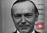 Image of President Calvin Coolidge United States USA, 1925, second 25 stock footage video 65675054641