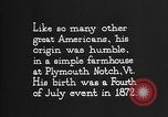 Image of President Calvin Coolidge United States USA, 1925, second 31 stock footage video 65675054641