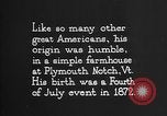 Image of President Calvin Coolidge United States USA, 1925, second 33 stock footage video 65675054641