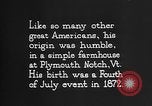 Image of President Calvin Coolidge United States USA, 1925, second 37 stock footage video 65675054641