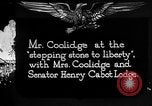 Image of Calvin Coolidge United States USA, 1925, second 10 stock footage video 65675054642
