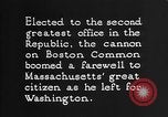 Image of Calvin Coolidge Boston Massachusetts USA, 1925, second 4 stock footage video 65675054643