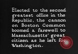 Image of Calvin Coolidge Boston Massachusetts USA, 1925, second 7 stock footage video 65675054643