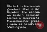 Image of Calvin Coolidge Boston Massachusetts USA, 1925, second 15 stock footage video 65675054643