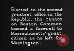 Image of Calvin Coolidge Boston Massachusetts USA, 1925, second 16 stock footage video 65675054643