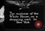 Image of Grace Goodhue Coolidge United States USA, 1925, second 7 stock footage video 65675054645