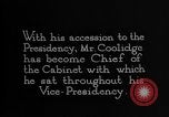 Image of President Calvin Coolidge United States USA, 1925, second 6 stock footage video 65675054646
