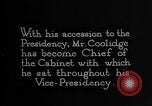 Image of President Calvin Coolidge United States USA, 1925, second 8 stock footage video 65675054646