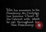 Image of President Calvin Coolidge United States USA, 1925, second 12 stock footage video 65675054646