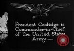 Image of President Calvin Coolidge United States USA, 1925, second 48 stock footage video 65675054646