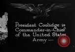 Image of President Calvin Coolidge United States USA, 1925, second 52 stock footage video 65675054646