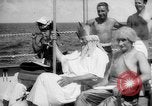 Image of initiation ceremony Atlantic Ocean, 1926, second 4 stock footage video 65675054652