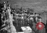 Image of initiation ceremony Atlantic Ocean, 1926, second 43 stock footage video 65675054652