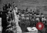 Image of initiation ceremony Atlantic Ocean, 1926, second 45 stock footage video 65675054652