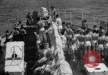 Image of initiation ceremony Atlantic Ocean, 1926, second 48 stock footage video 65675054652