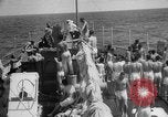 Image of initiation ceremony Atlantic Ocean, 1926, second 50 stock footage video 65675054652