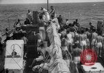 Image of initiation ceremony Atlantic Ocean, 1926, second 60 stock footage video 65675054652