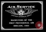 Image of 1st Provisional Air Brigade Langley Field Virginia USA, 1925, second 4 stock footage video 65675054653