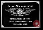 Image of 1st Provisional Air Brigade Langley Field Virginia USA, 1925, second 6 stock footage video 65675054653
