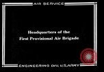 Image of 1st Provisional Air Brigade Langley Field Virginia USA, 1925, second 11 stock footage video 65675054653