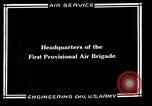 Image of 1st Provisional Air Brigade Langley Field Virginia USA, 1925, second 12 stock footage video 65675054653
