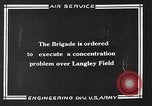 Image of 1st Provisional Air Brigade Langley Field Virginia USA, 1925, second 52 stock footage video 65675054653
