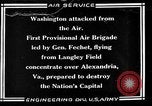 Image of 1st Provisional Air Brigade United States USA, 1925, second 1 stock footage video 65675054655