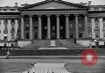 Image of Treasury Building Washington DC USA, 1925, second 12 stock footage video 65675054658