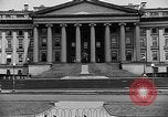 Image of Treasury Building Washington DC USA, 1925, second 15 stock footage video 65675054658