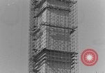Standbild Washington Monument Gerüste Washington DC USA, 1934, aus Sekunde 13 historischem Filmmaterial Videoclip 65675054661