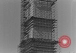 Standbild Washington Monument Gerüste Washington DC USA, 1934, aus Sekunde 45 historischem Filmmaterial Videoclip 65675054661
