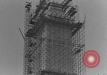 Standbild Washington Monument Gerüste Washington DC USA, 1934, aus Sekunde 53 historischem Filmmaterial Videoclip 65675054661