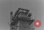Standbild Washington Monument Gerüste Washington DC USA, 1934, aus Sekunde 56 historischem Filmmaterial Videoclip 65675054661