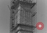 Standbild Washington Monument Gerüste Washington DC USA, 1934, aus Sekunde 62 historischem Filmmaterial Videoclip 65675054661