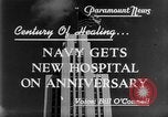 Immagine di Dedicazione dell'Ospedale Navale di Bethesda Bethesda Maryland USA, 1942, secondo 8 filmato di repertorio 65675054680