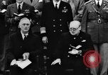 Standbild Atlantic Conference Atlantik, 1941, aus Sekunde 45 historischem Filmmaterial Videoclip 65675054691