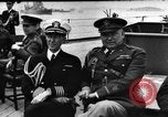 Standbild Würdenträger bei Atlantic Conference Atlantik, 1941, aus Sekunde 1 historischem Filmmaterial Videoclip 65675054692