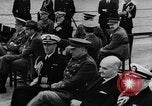 Standbild Würdenträger bei Atlantic Conference Atlantik, 1941, aus Sekunde 13 historischem Filmmaterial Videoclip 65675054692