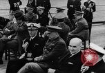 Standbild Würdenträger bei Atlantic Conference Atlantik, 1941, aus Sekunde 15 historischem Filmmaterial Videoclip 65675054692