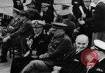 Standbild Würdenträger bei Atlantic Conference Atlantik, 1941, aus Sekunde 19 historischem Filmmaterial Videoclip 65675054692