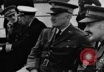 Standbild Würdenträger bei Atlantic Conference Atlantik, 1941, aus Sekunde 36 historischem Filmmaterial Videoclip 65675054692