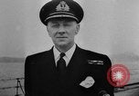 Standbild Würdenträger bei Atlantic Conference Atlantik, 1941, aus Sekunde 60 historischem Filmmaterial Videoclip 65675054692