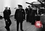 Standbild Winston Churchill Atlantik, 1941, aus Sekunde 55 historischem Filmmaterial Videoclip 65675054693