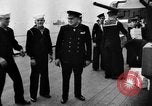 Standbild Winston Churchill Atlantik, 1941, aus Sekunde 56 historischem Filmmaterial Videoclip 65675054693