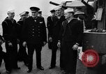 Standbild Winston Churchill Atlantik, 1941, aus Sekunde 60 historischem Filmmaterial Videoclip 65675054693