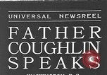 Immagine di Padre Charles Coughlin Washington DC USA, 1935, secondo 1 filmato di repertorio 65675054703