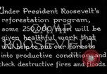 Image of reforestation program by CCC Washington DC USA, 1936, second 9 stock footage video 65675054704