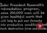Image of reforestation program by CCC Washington DC USA, 1936, second 18 stock footage video 65675054704